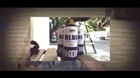 Acrylic Spray Paint with Artist-Grade Pigments and Waterbased Technology in Low Odor Formulation