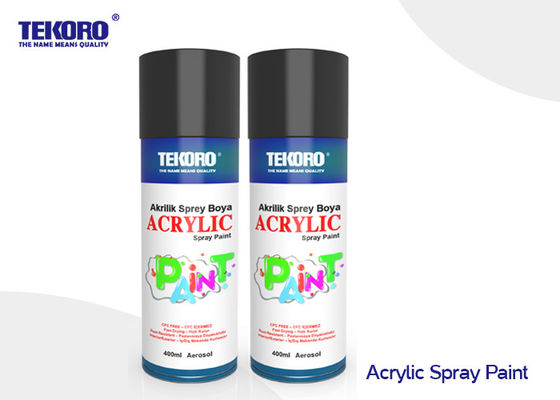 さまざまな色のプラスチックおよび金属の庭の付属品のためのアクリルのスプレー式塗料の速い乾燥